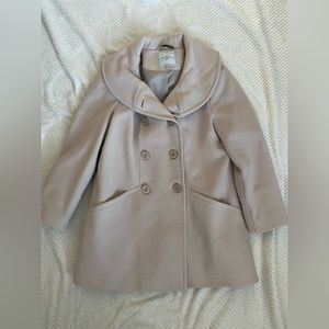 Off-white winter coat